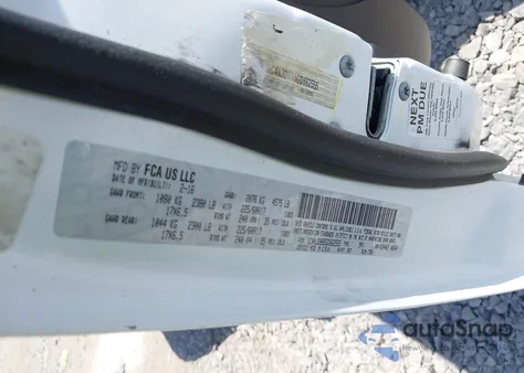 2016 Jeep Compass Sport из США, поврежденный, VIN 1C4NJDBB5GD662555